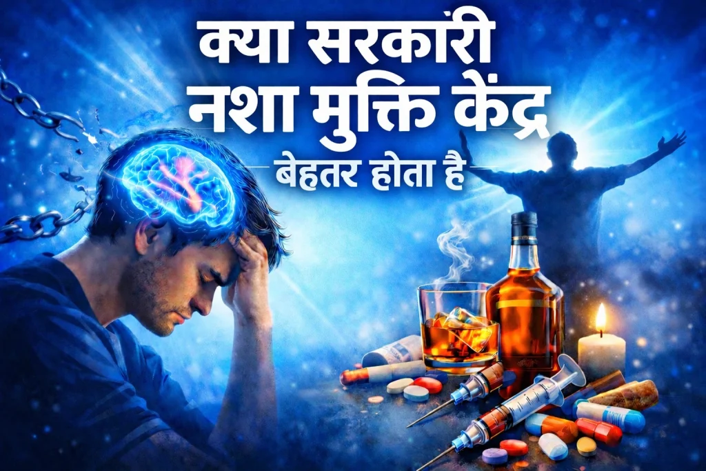 Sarkari nasha mukti kendra kahan per hai