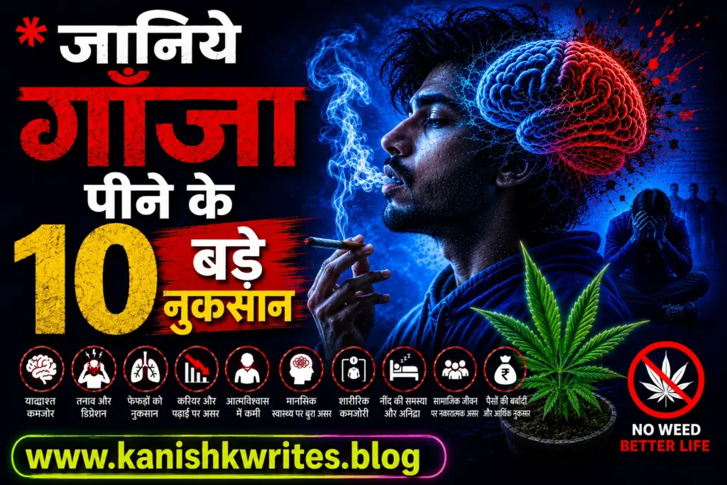 Jaaniye ganja peene ke 10 bade nuksan kya hote hai