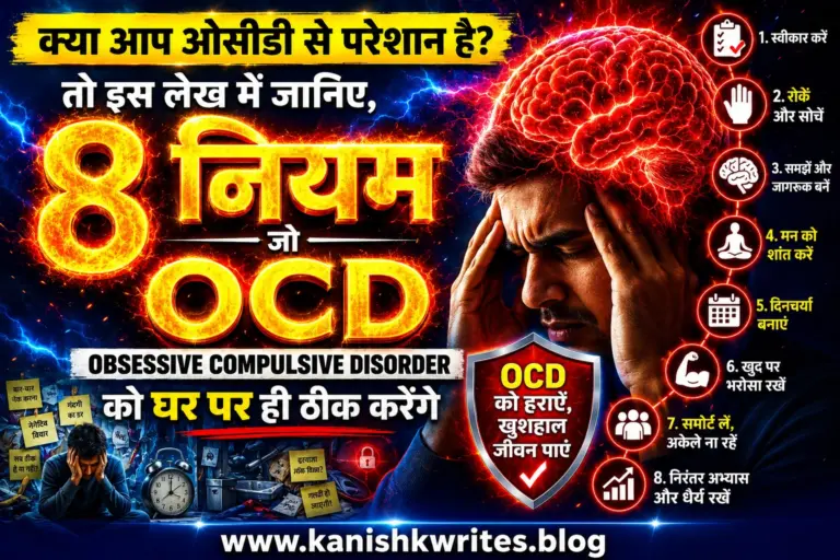 ओसीडी से जूझ रहे है? जानिए 8 नियम Ghar par OCD ko thik kaise kare (2026) 13 obsessive compulsive disorder OCD ki bimari ko thik kaise kare OCD ko control kerne ke tarike tips home remedy in hindi