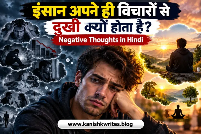 इंसान अपने ही विचारों से दुखी क्यों होता है? Negative Thoughts in Hindi 1 negative thoughts in hindi negative thinking